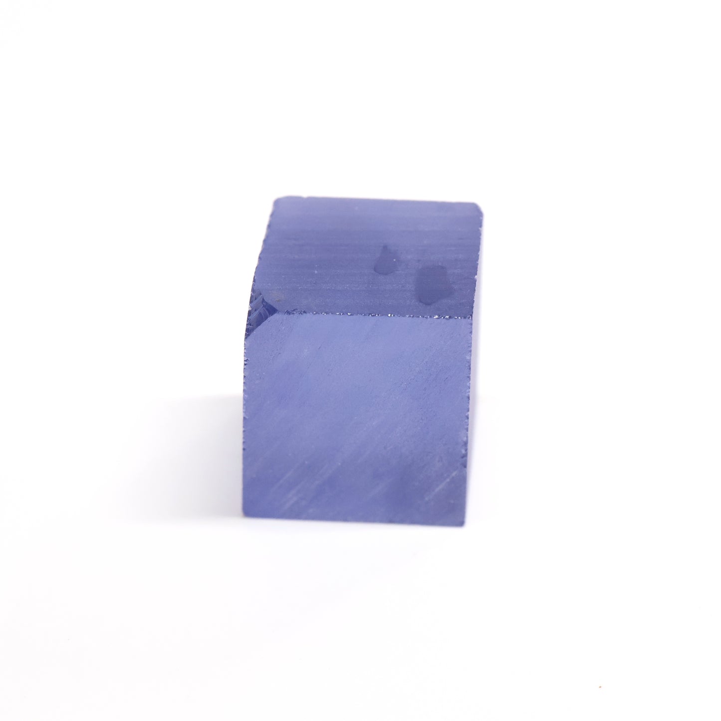 Medium Blue Czochralski Pulled Sapphire - Grade A - Faceting Rough