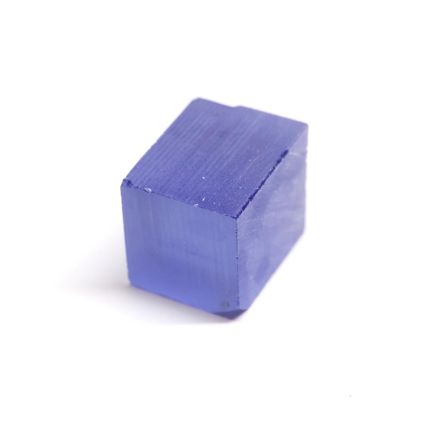 Medium Blue Czochralski Pulled Sapphire - Grade A - Faceting Rough