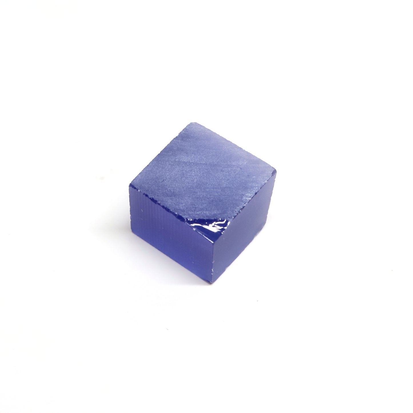 Medium Blue Czochralski Pulled Sapphire - Grade A - Faceting Rough