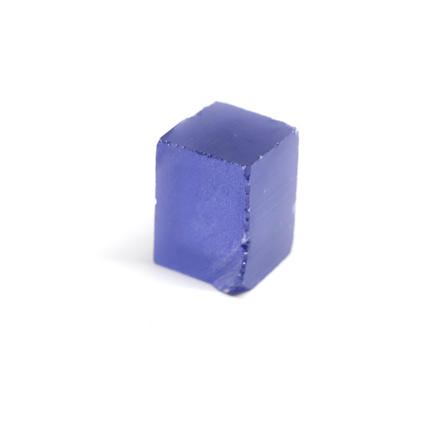 Medium Blue Czochralski Pulled Sapphire - Grade A - Faceting Rough