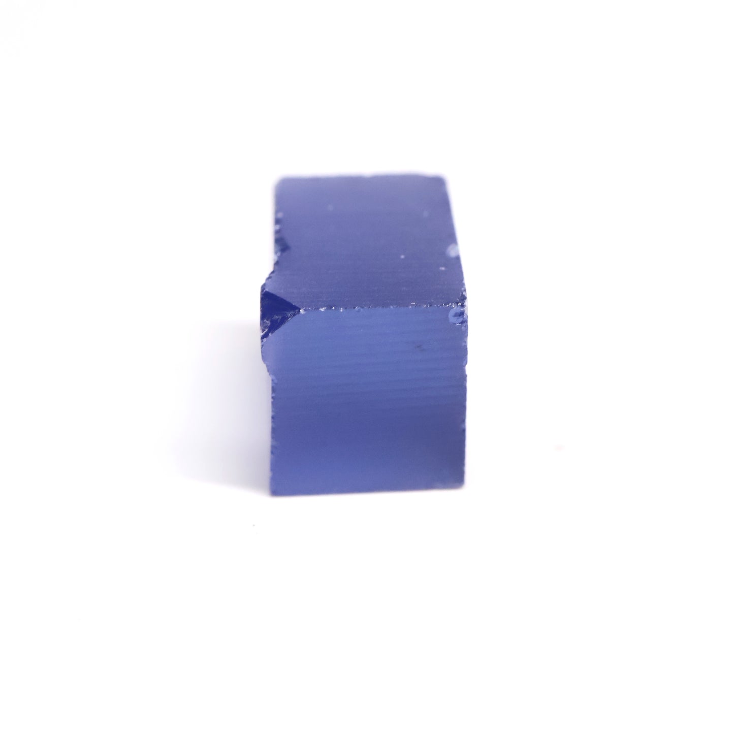 Medium Blue Czochralski Pulled Sapphire - Grade A - Faceting Rough