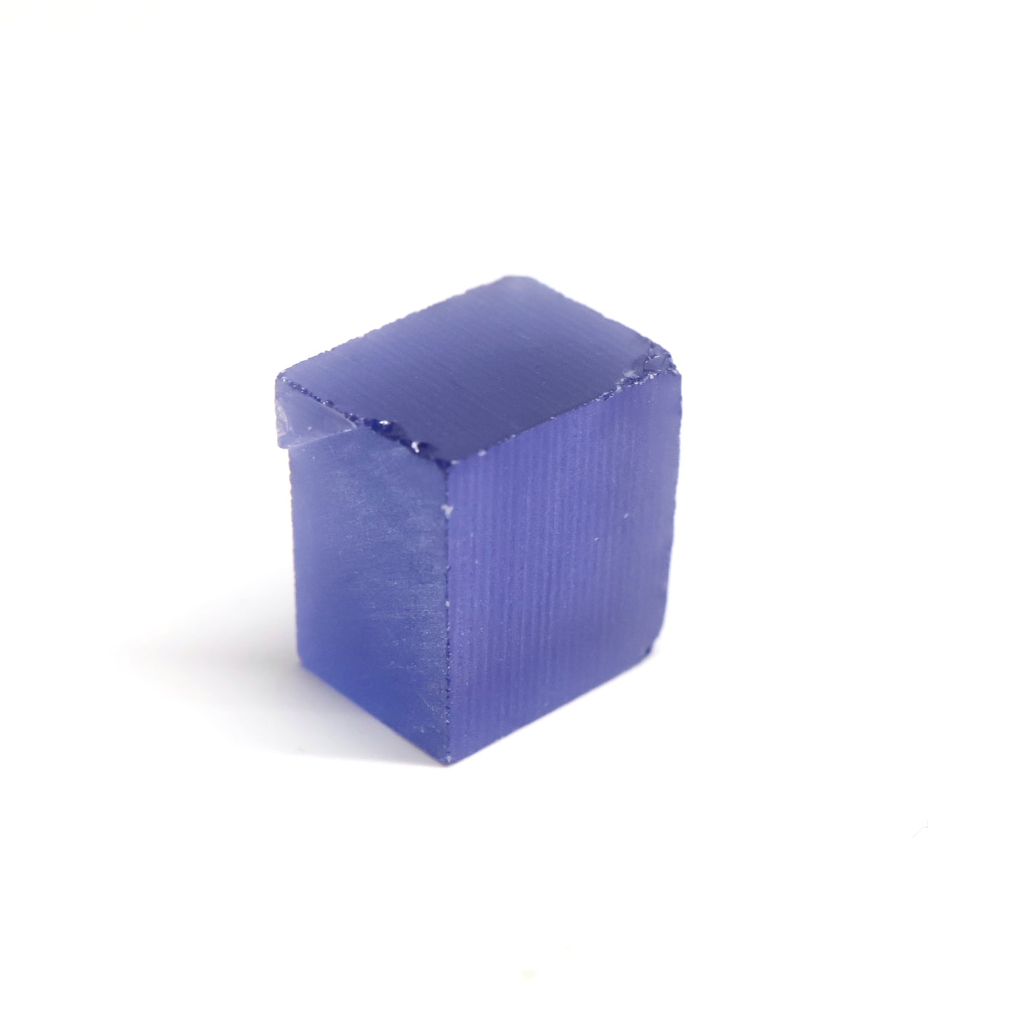 Medium Blue Czochralski Pulled Sapphire - Grade A - Faceting Rough