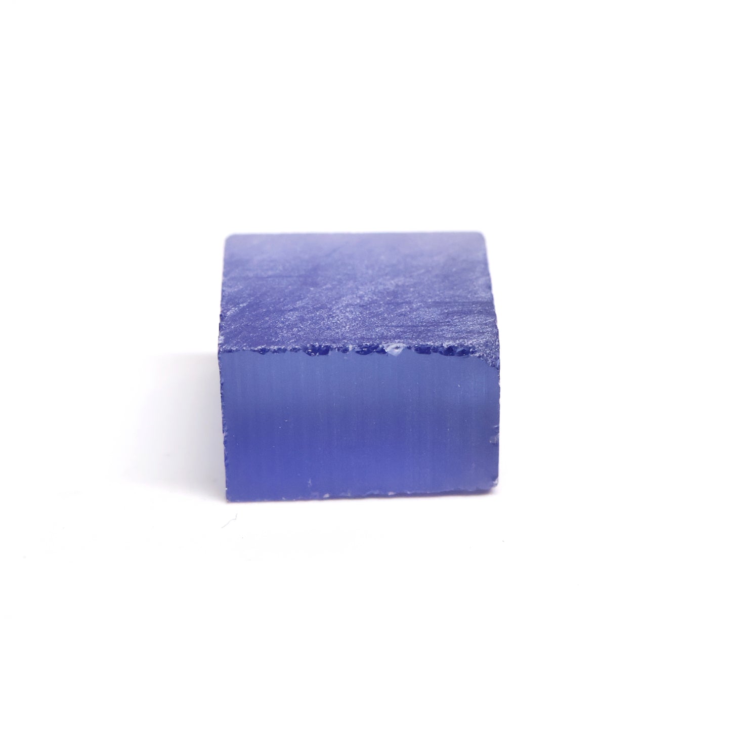 Medium Blue Czochralski Pulled Sapphire - Grade A - Faceting Rough