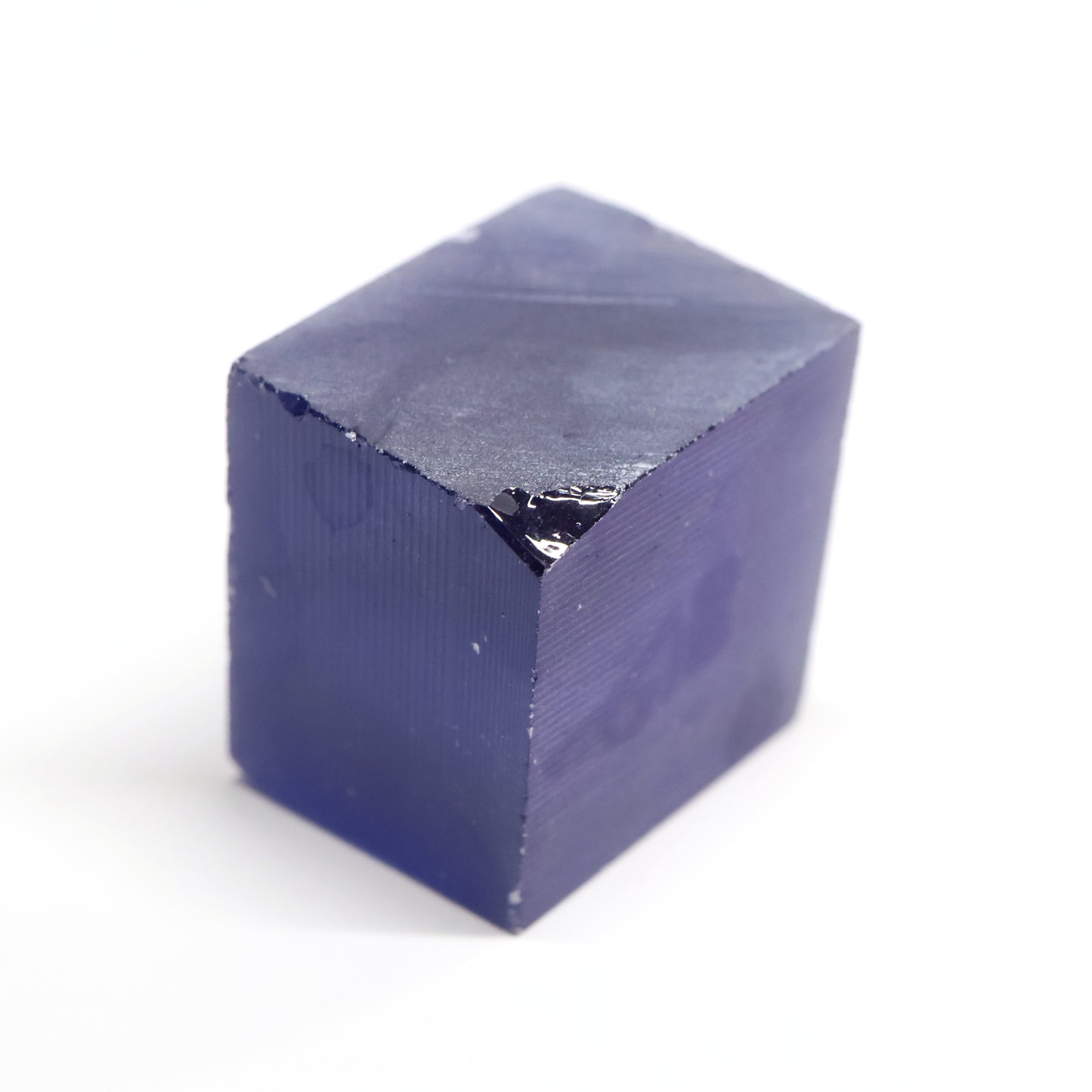 Medium Blue Czochralski Pulled Sapphire - Grade A - Faceting Rough