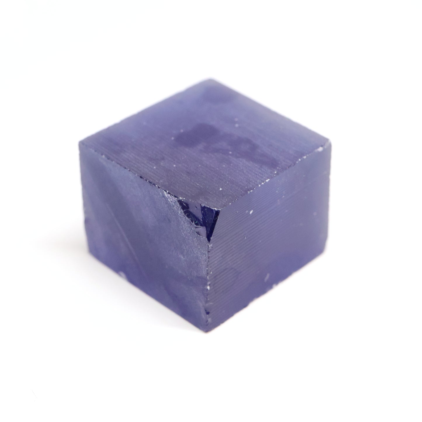 Medium Blue Czochralski Pulled Sapphire - Grade A - Faceting Rough