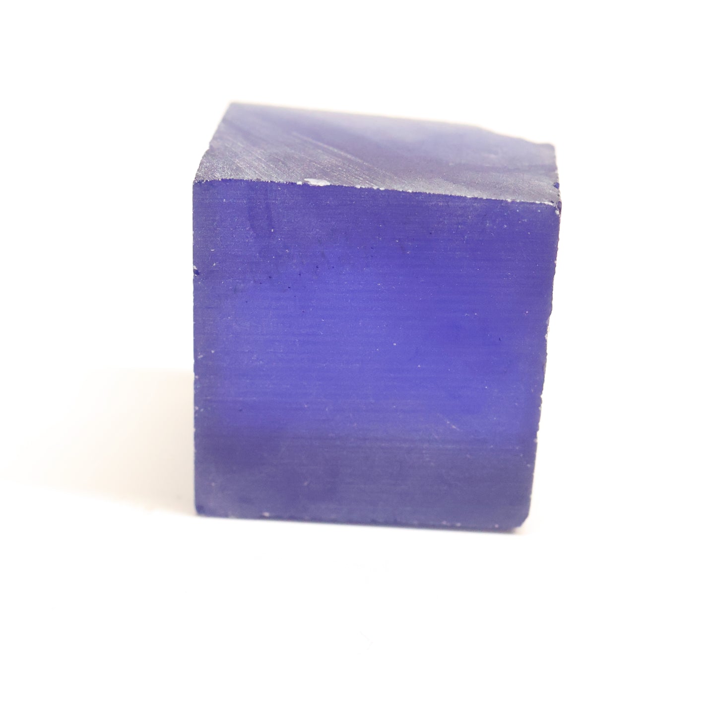 Medium Blue Czochralski Pulled Sapphire - Grade A - Faceting Rough