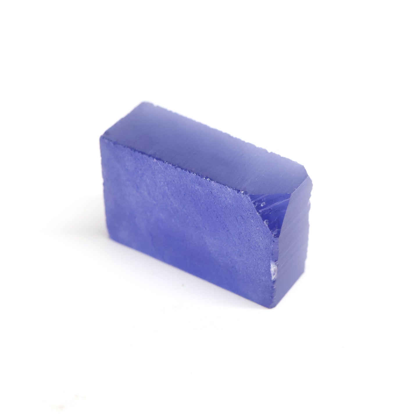 Medium Blue Czochralski Pulled Sapphire - Grade A - Faceting Rough