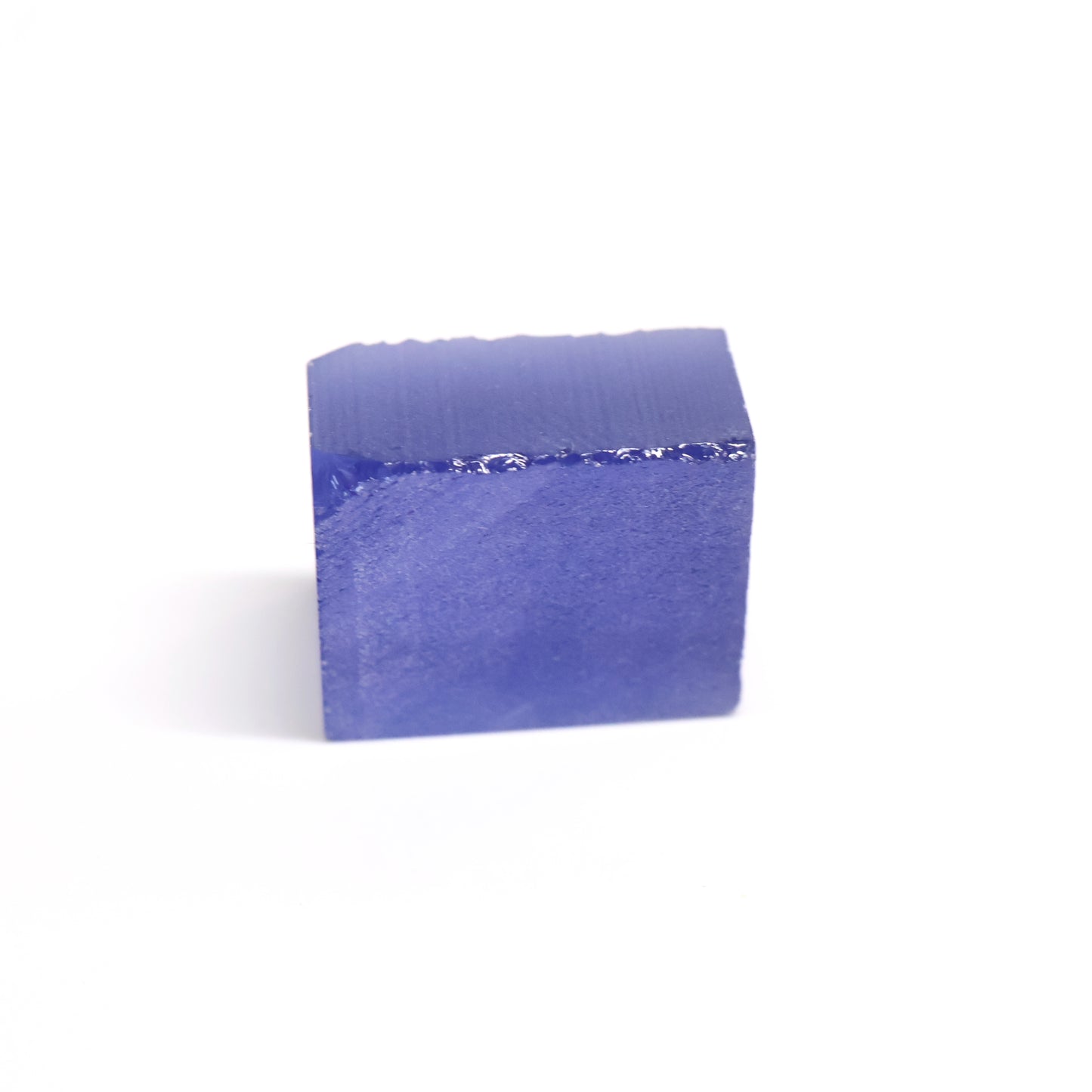 Medium Blue Czochralski Pulled Sapphire - Grade A - Faceting Rough