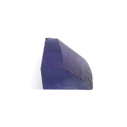 Medium Blue Czochralski Pulled Sapphire - Grade A - Faceting Rough