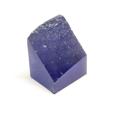 Medium Blue Czochralski Pulled Sapphire - Grade A - Faceting Rough