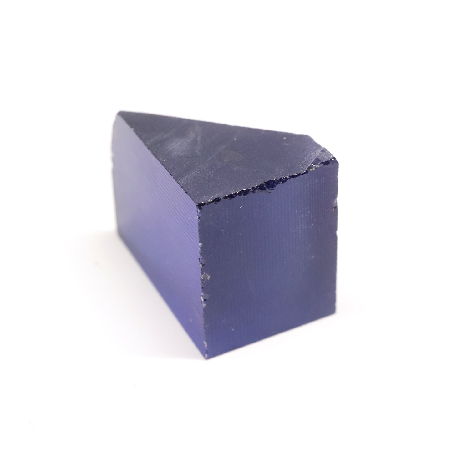 Medium Blue Czochralski Pulled Sapphire - Grade A - Faceting Rough