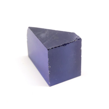 Medium Blue Czochralski Pulled Sapphire - Grade A - Faceting Rough