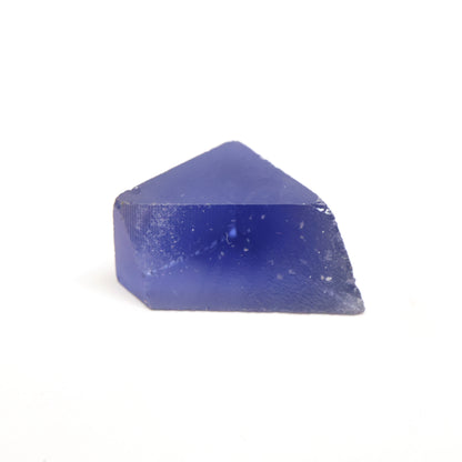 Medium Blue Czochralski Pulled Sapphire - Grade A - Faceting Rough