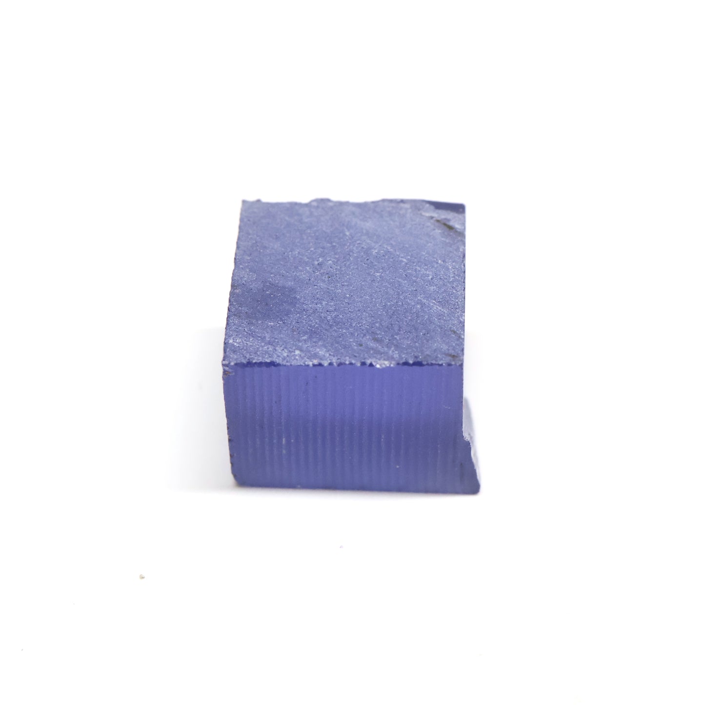 Medium Blue Czochralski Pulled Sapphire - Grade A - Faceting Rough