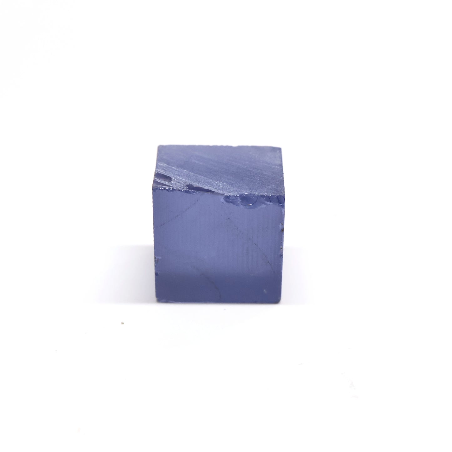 Medium Blue Czochralski Pulled Sapphire - Grade A - Faceting Rough