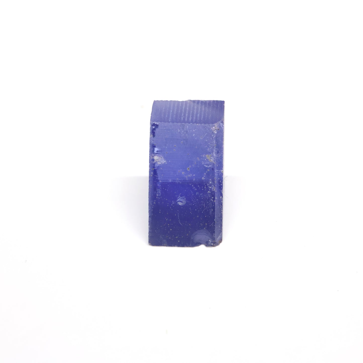 Medium Blue Czochralski Pulled Sapphire - Grade A - Faceting Rough