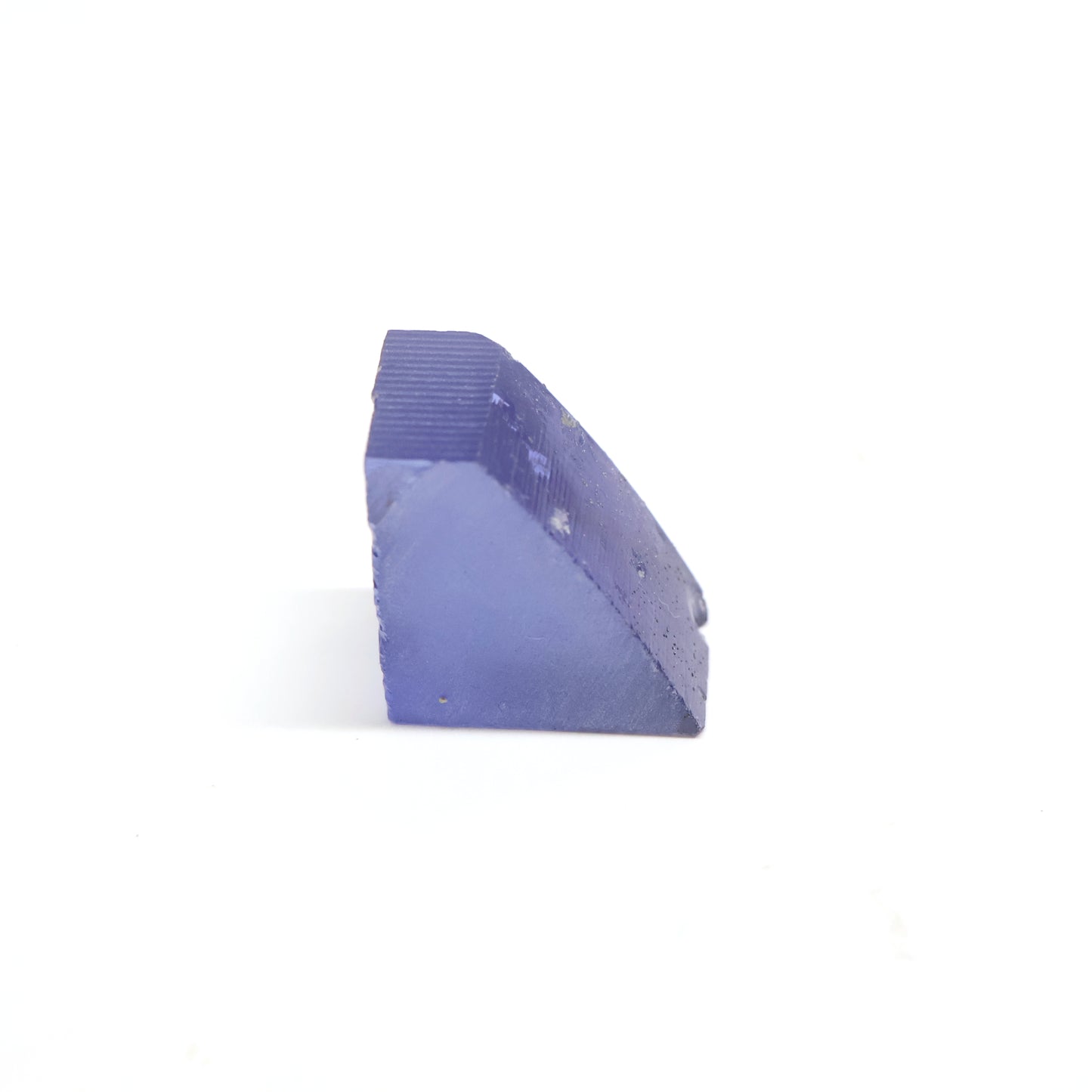 Medium Blue Czochralski Pulled Sapphire - Grade A - Faceting Rough