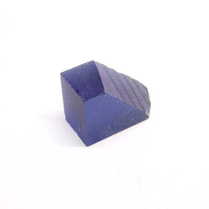 Medium Blue Czochralski Pulled Sapphire - Grade A - Faceting Rough