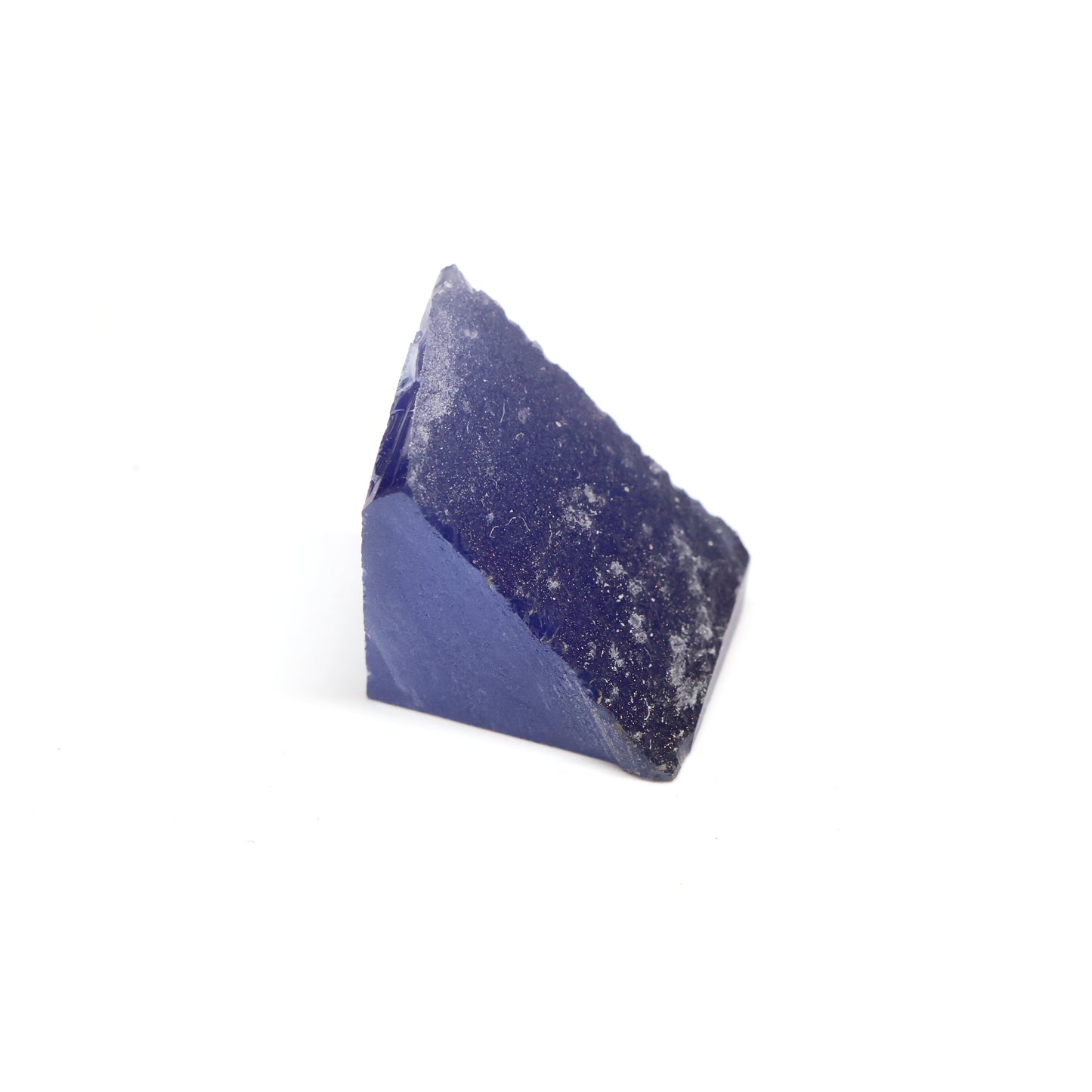 Medium Blue Czochralski Pulled Sapphire - Grade A - Faceting Rough