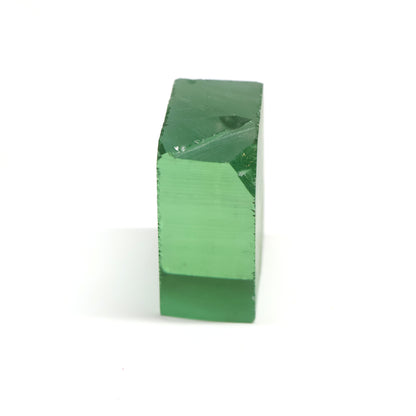 Mint Green Czochralski Pulled Sapphire - Grade A - Faceting Rough