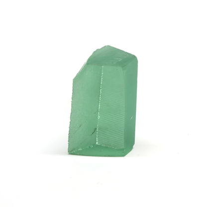 Mint Green Czochralski Pulled Sapphire - Grade A - Faceting Rough