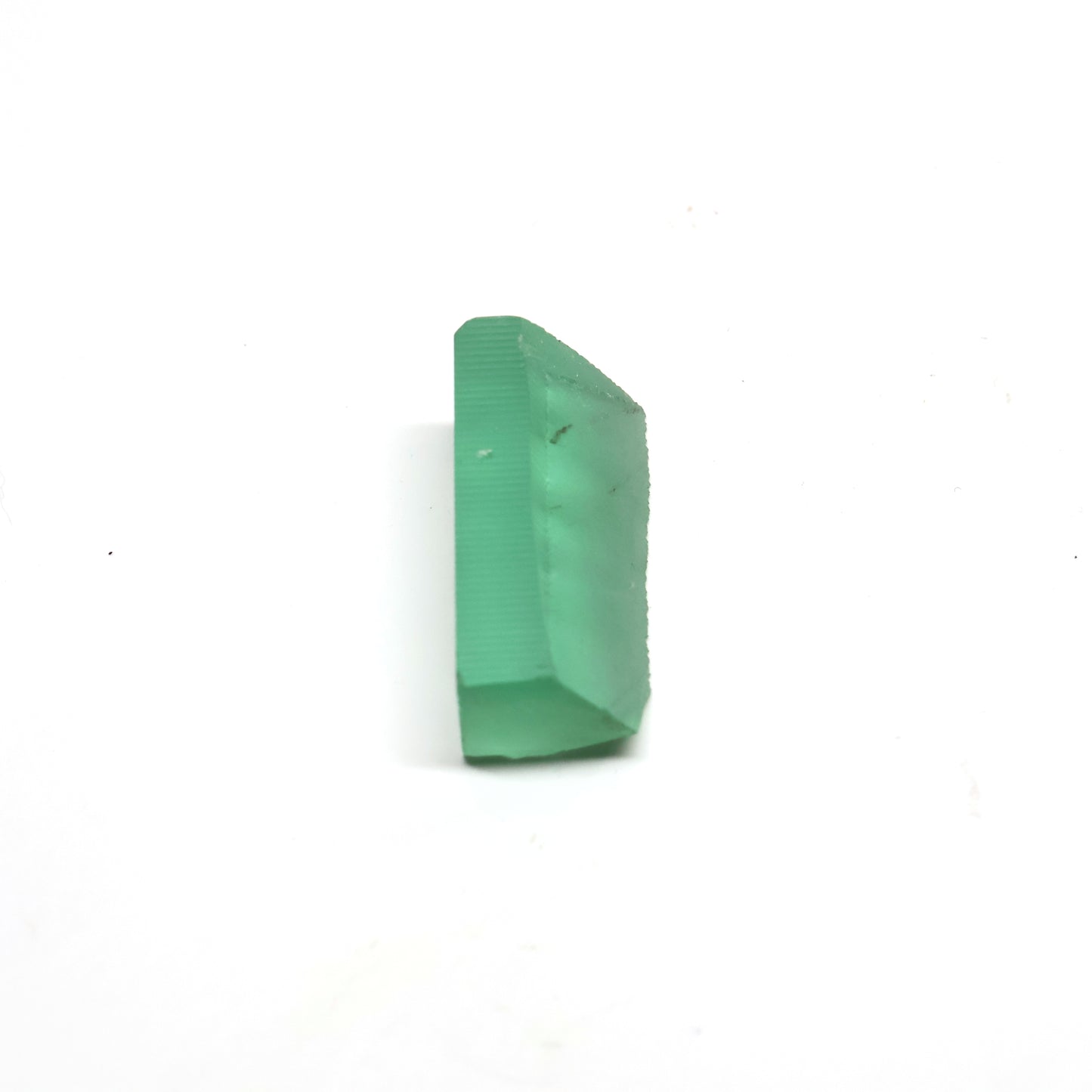 Mint Green Czochralski Pulled Sapphire - Grade A - Faceting Rough