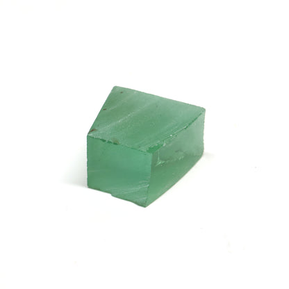 Mint Green Czochralski Pulled Sapphire - Grade A - Faceting Rough