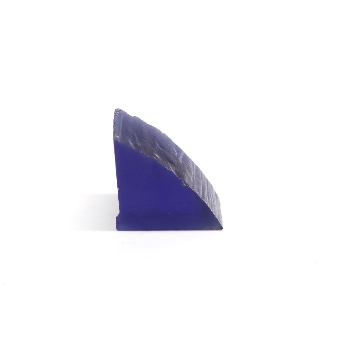 Medium Blue Czochralski Pulled Sapphire - Grade A - Faceting Rough