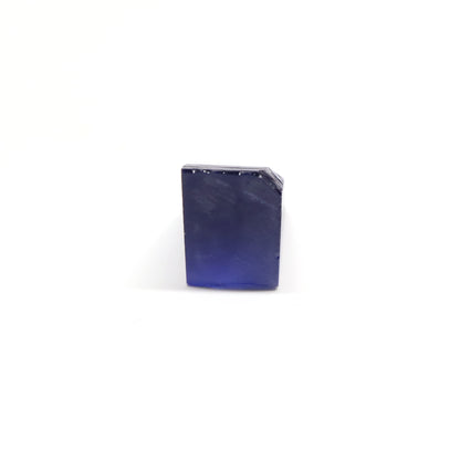 Medium Blue Czochralski Pulled Sapphire - Grade A - Faceting Rough