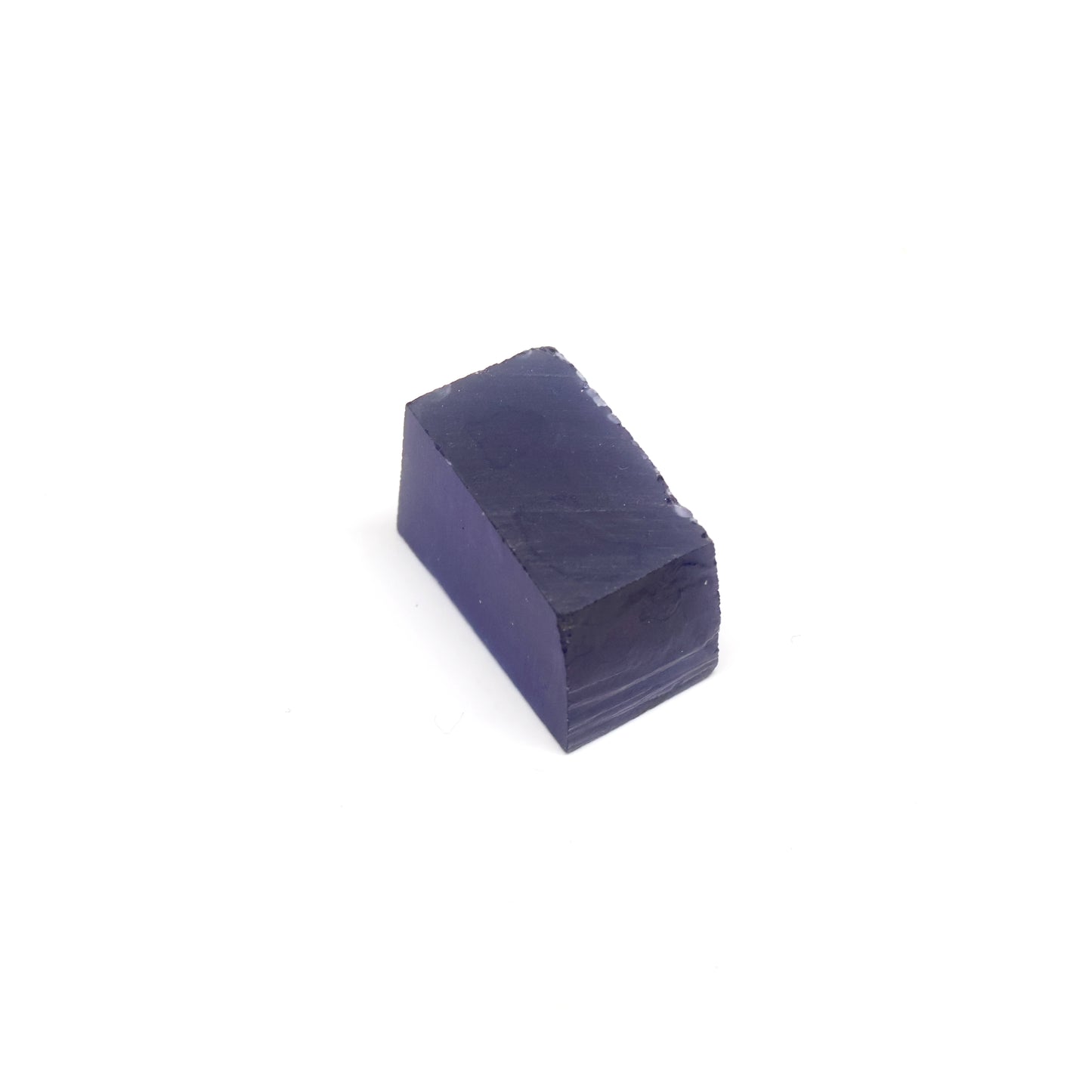 Medium Blue Czochralski Pulled Sapphire - Grade A - Faceting Rough