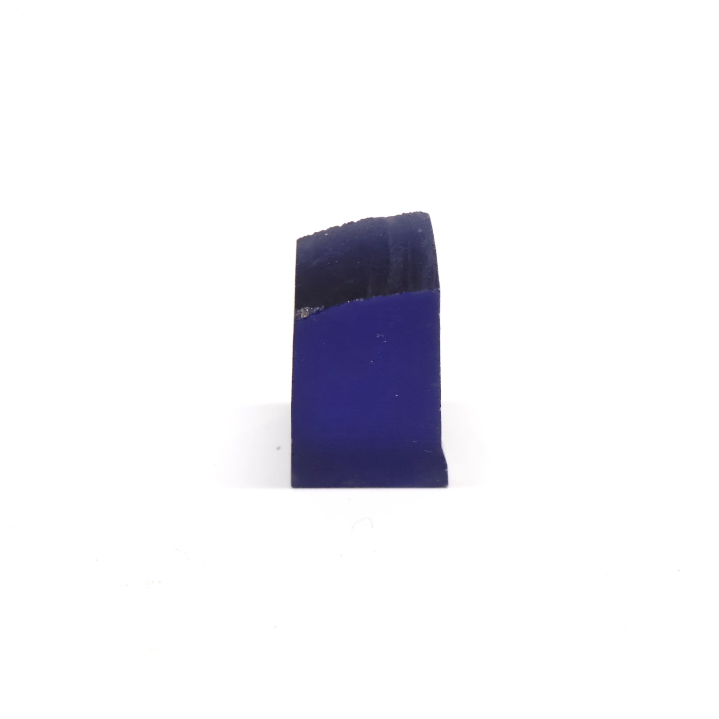 Medium Blue Czochralski Pulled Sapphire - Grade A - Faceting Rough