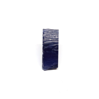 Medium Blue Czochralski Pulled Sapphire - Grade A - Faceting Rough