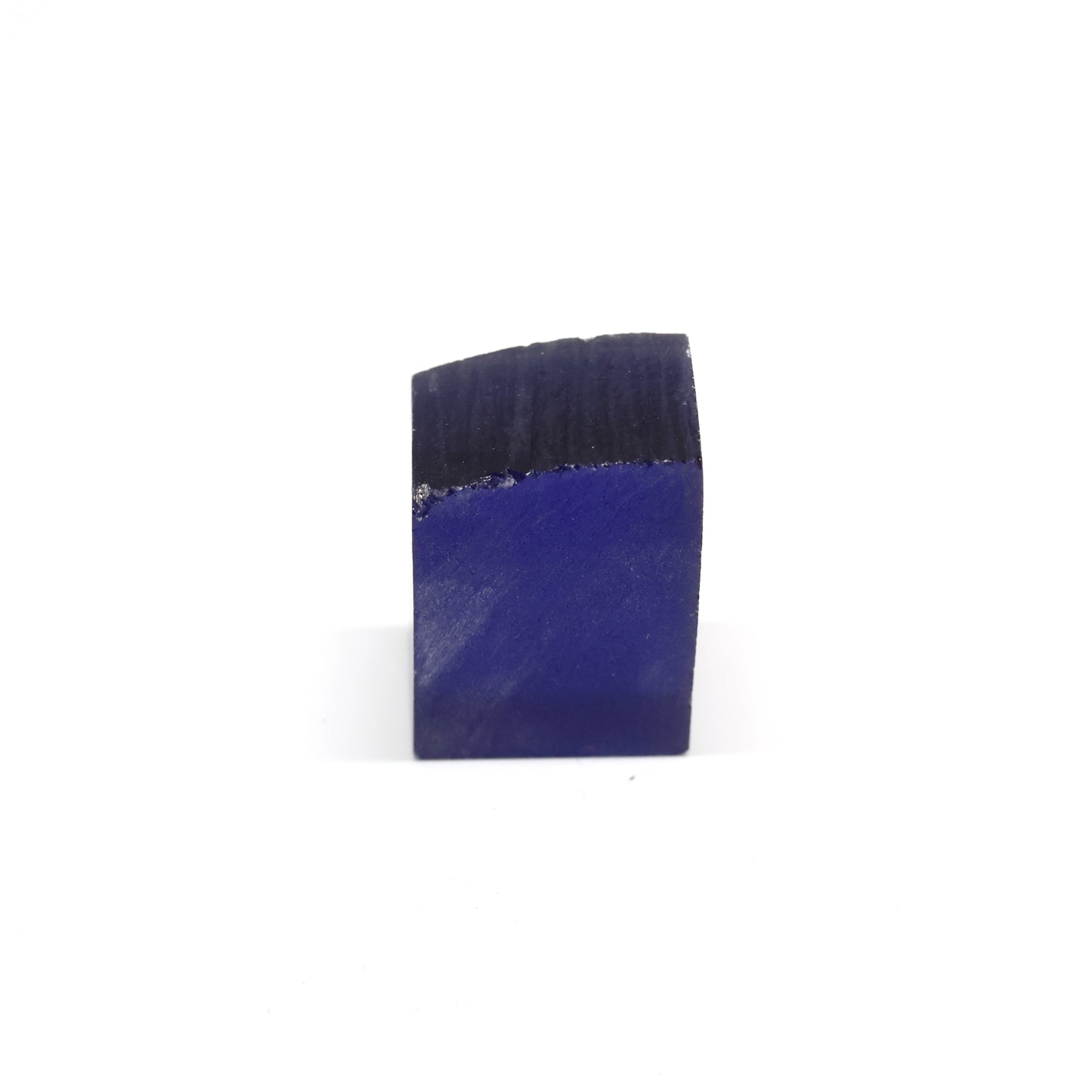 Medium Blue Czochralski Pulled Sapphire - Grade A - Faceting Rough