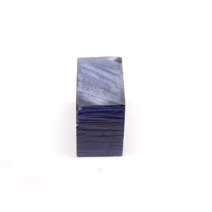 Medium Blue Czochralski Pulled Sapphire - Grade A - Faceting Rough