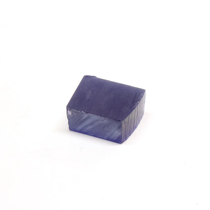 Medium Blue Czochralski Pulled Sapphire - Grade A - Faceting Rough