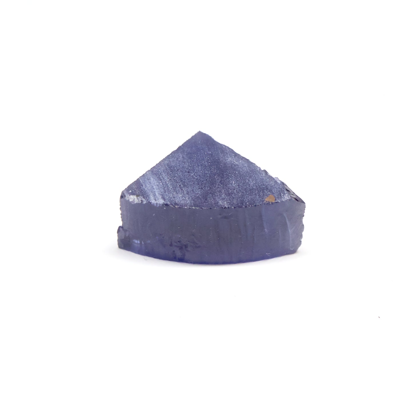 Medium Blue Czochralski Pulled Sapphire - Grade A - Faceting Rough