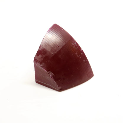 Pigeon Blood Red  Czochralski Pulled Ruby - Grade A - Faceting Rough