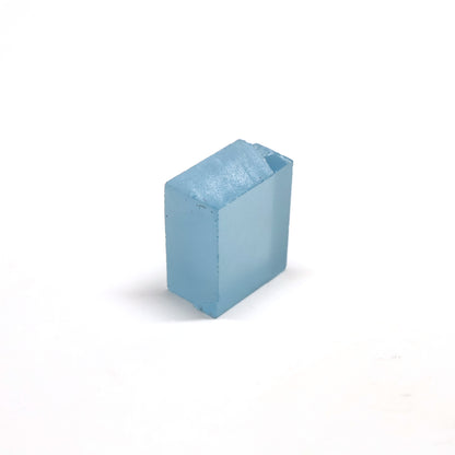 Aquamarine Colored Czochralski Pulled Sapphire - Grade A - Faceting Rough