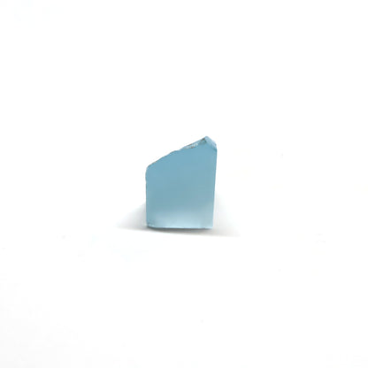 Aquamarine Colored Czochralski Pulled Sapphire - Grade A - Faceting Rough