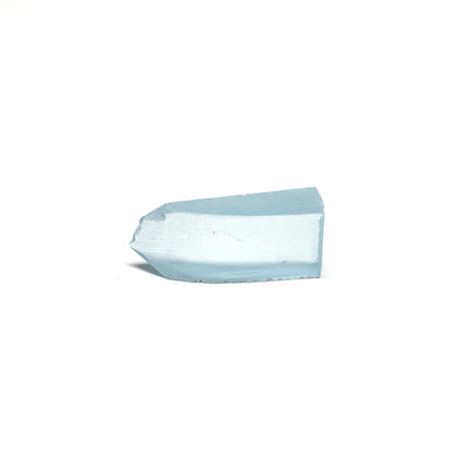 Aquamarine Colored Czochralski Pulled Sapphire - Grade A - Faceting Rough