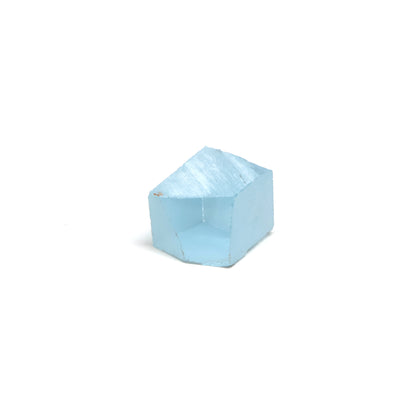 Aquamarine Colored Czochralski Pulled Sapphire - Grade A - Faceting Rough