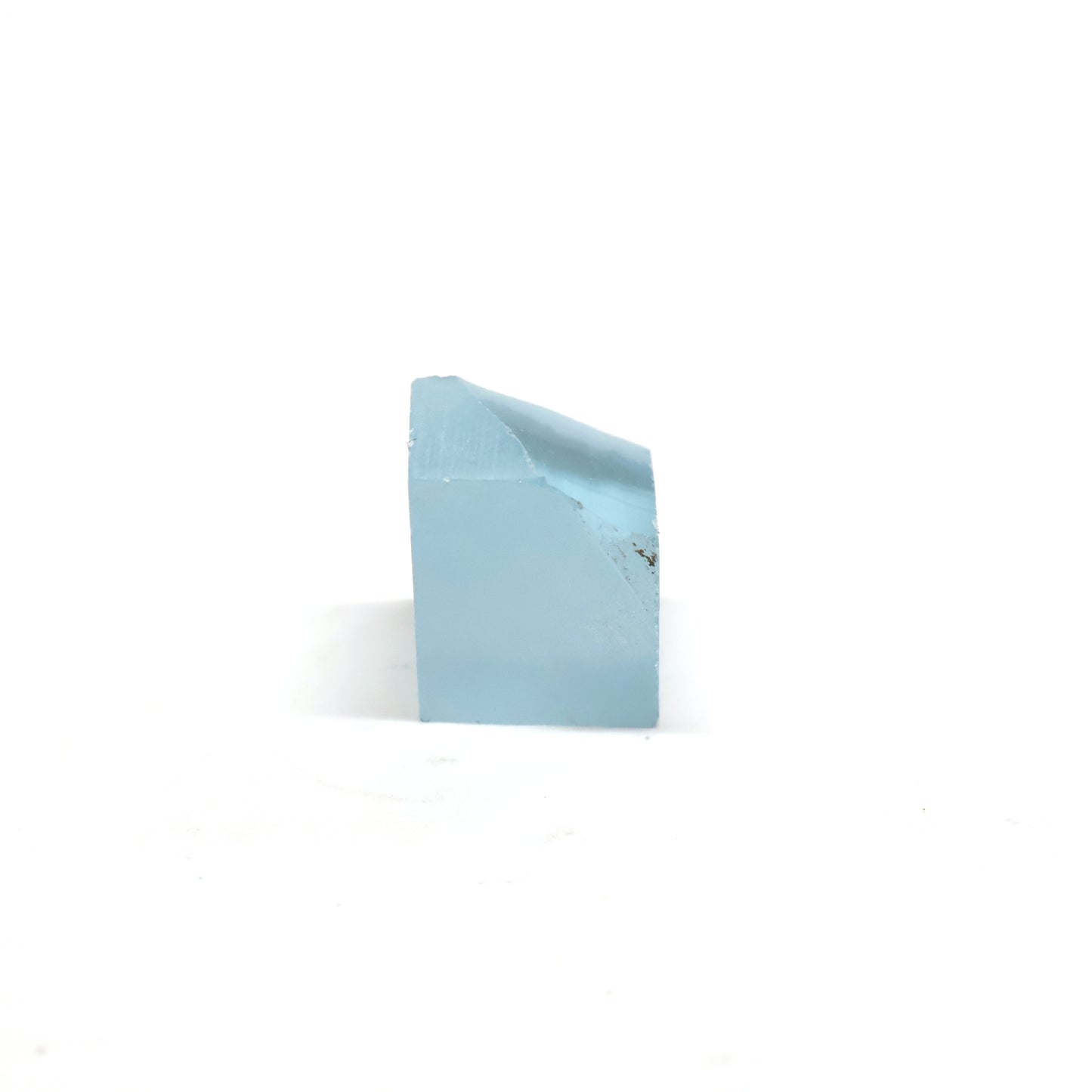 Aquamarine Colored Czochralski Pulled Sapphire - Grade A - Faceting Rough