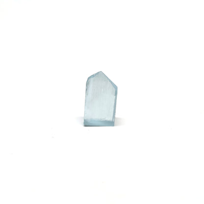 Aquamarine Colored Czochralski Pulled Sapphire - Grade A - Faceting Rough