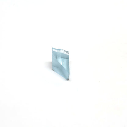 Aquamarine Colored Czochralski Pulled Sapphire - Grade A - Faceting Rough