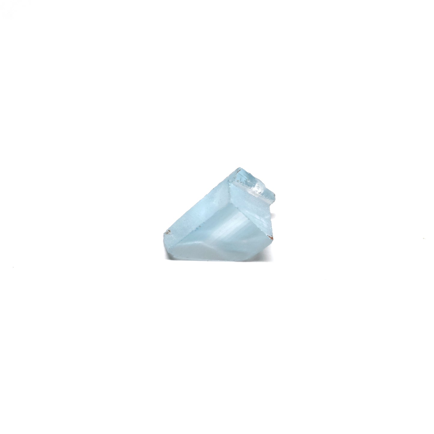 Aquamarine Colored Czochralski Pulled Sapphire - Grade A - Faceting Rough