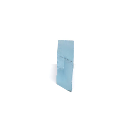 Aquamarine Colored Czochralski Pulled Sapphire - Grade A - Faceting Rough