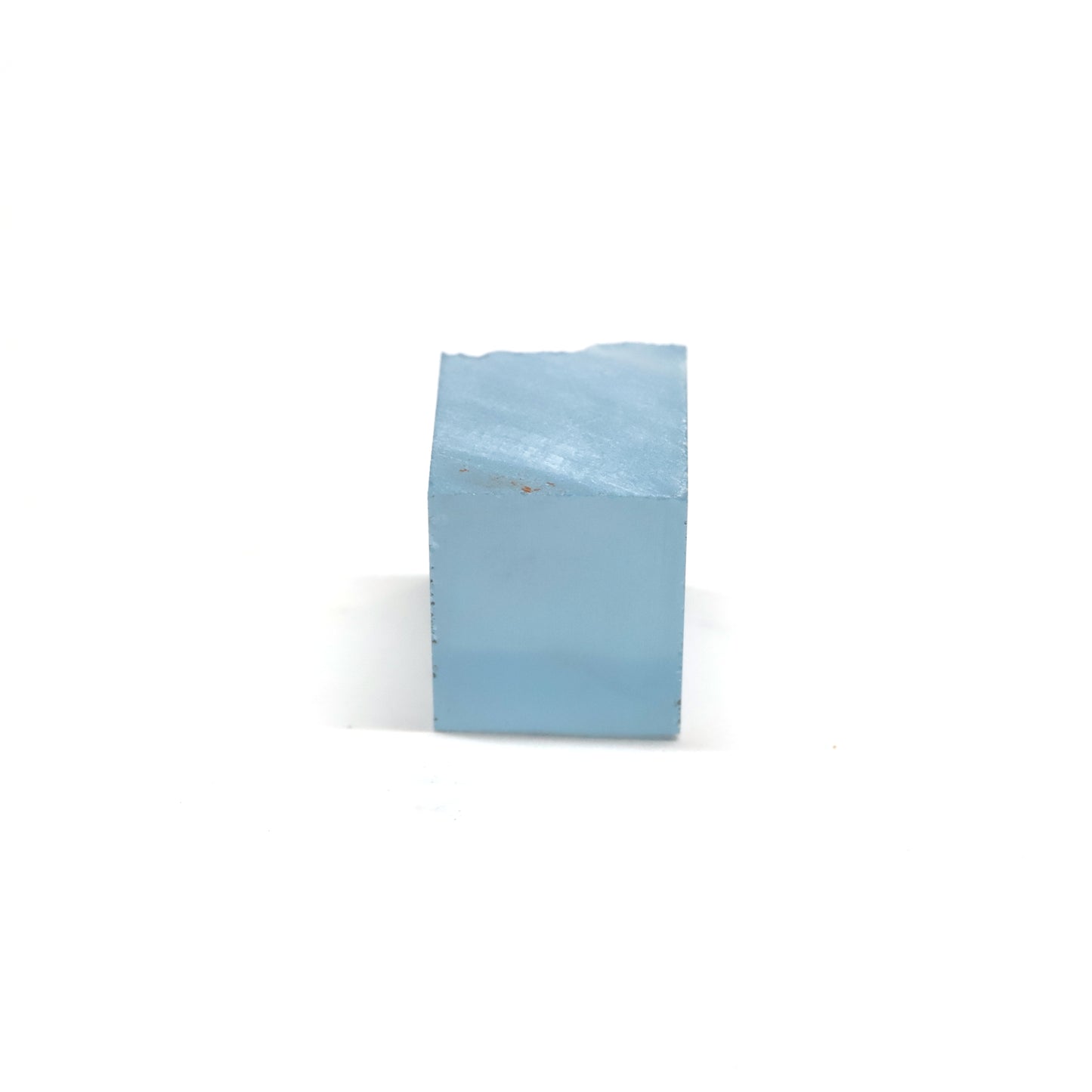 Aquamarine Colored Czochralski Pulled Sapphire - Grade A - Faceting Rough