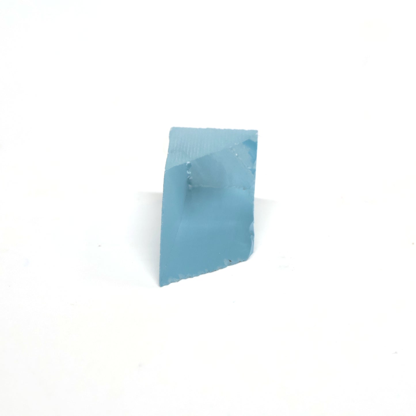 Aquamarine Colored Czochralski Pulled Sapphire - Grade A - Faceting Rough