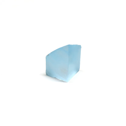 Aquamarine Colored Czochralski Pulled Sapphire - Grade A - Faceting Rough