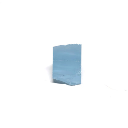 Aquamarine Colored Czochralski Pulled Sapphire - Grade A - Faceting Rough